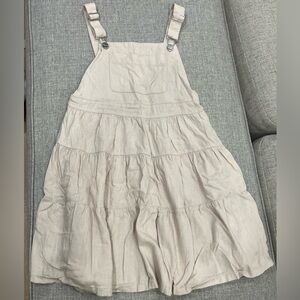 Zara Kids Beige Overall Dress